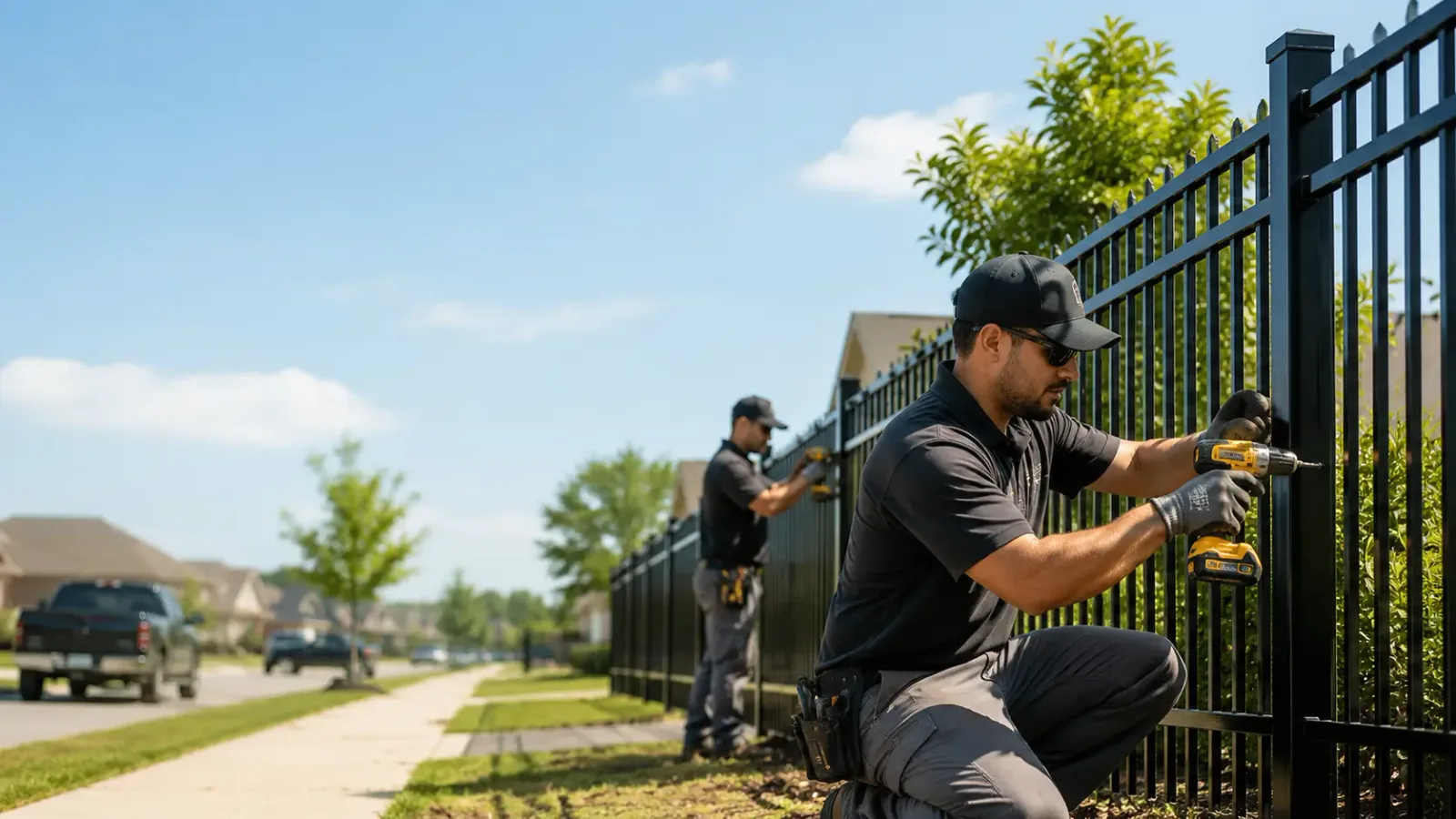 Metal Fence Installation in Raywood, TX